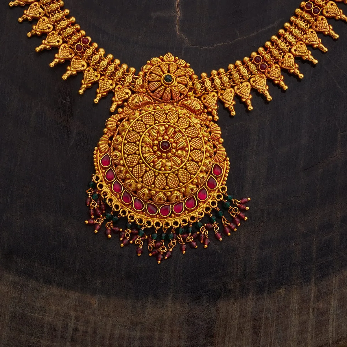 Silver Temple Necklace 170236