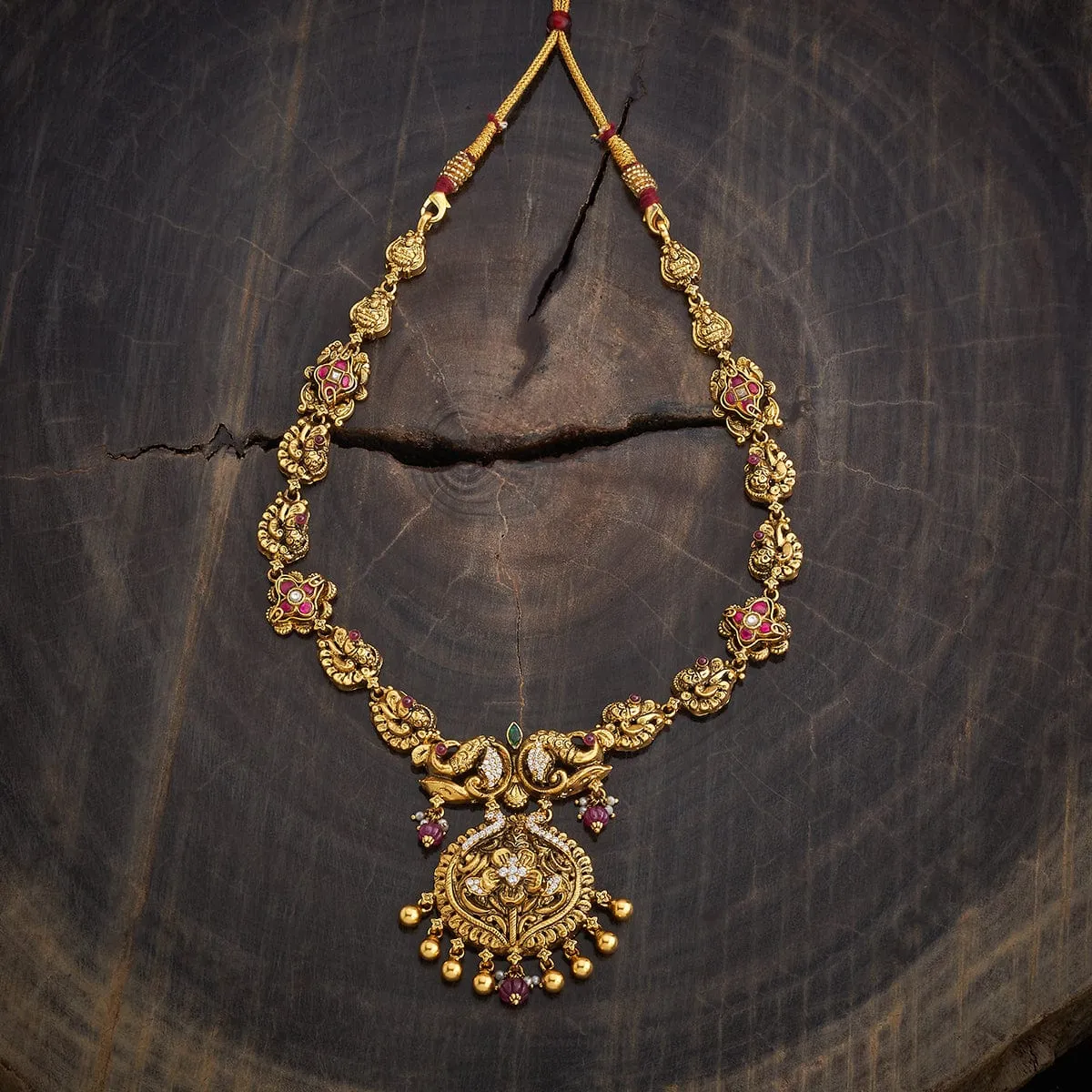 Silver Temple Necklace 177229