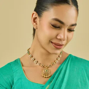 Silver Temple Necklace 185426