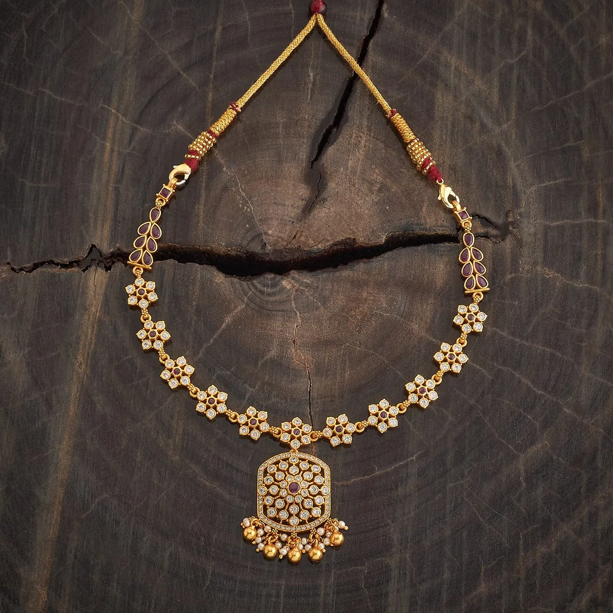 Silver Temple Necklace 185426