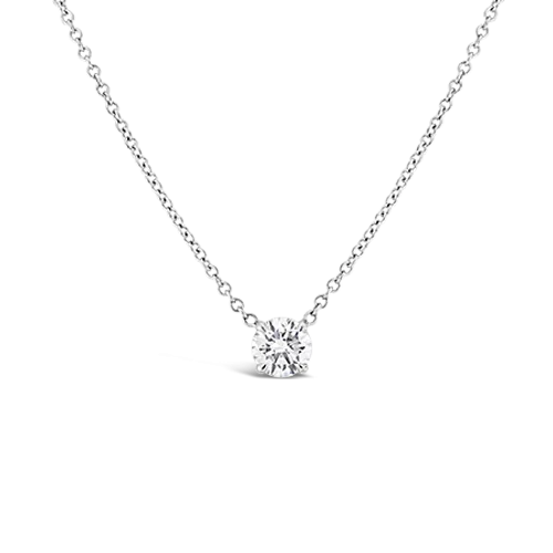 Solitaire Diamond Pendant