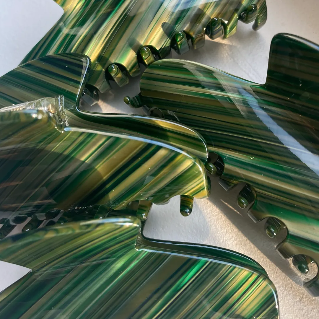 STRIPE CLIP GREEN