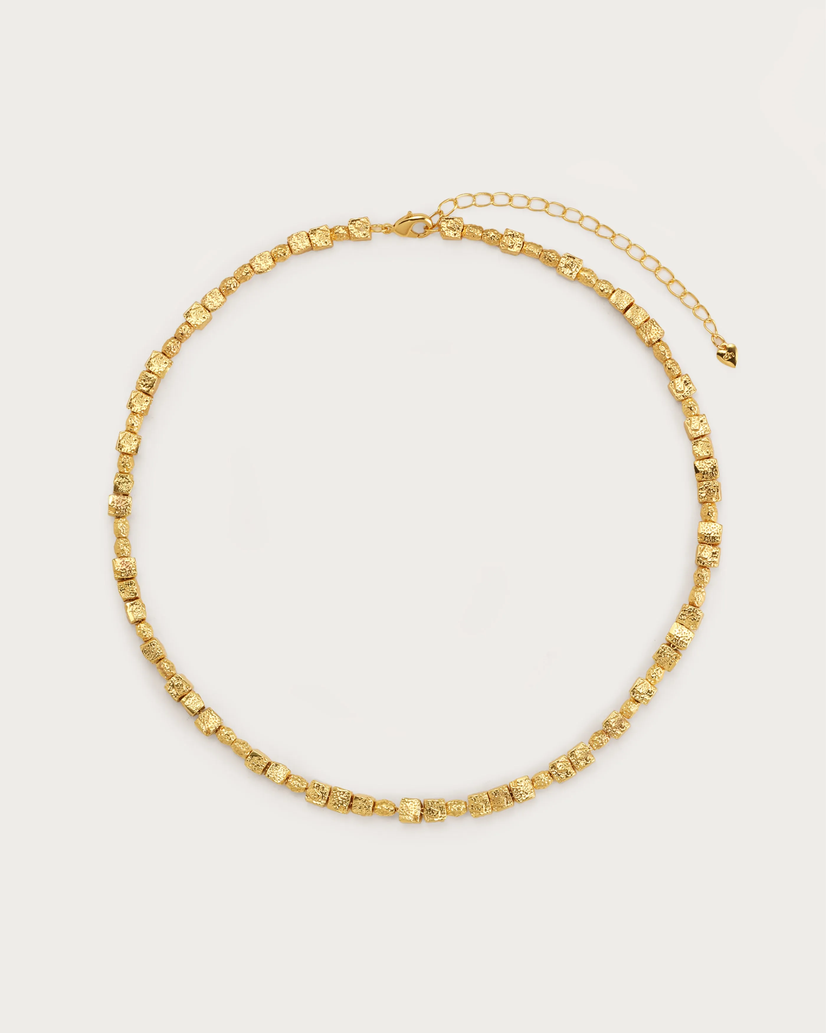 Textured Square Necklace