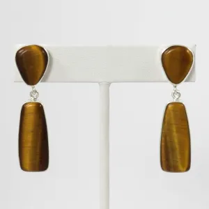 Tiger??s Eye Earrings