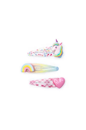Unicorn Cutie Hair Clips