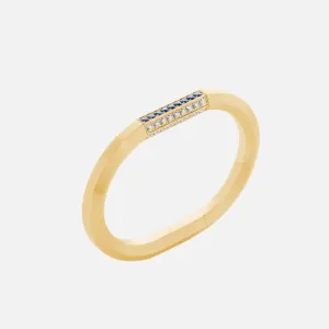 Vault Pav?? Lock, 18k Yellow Gold