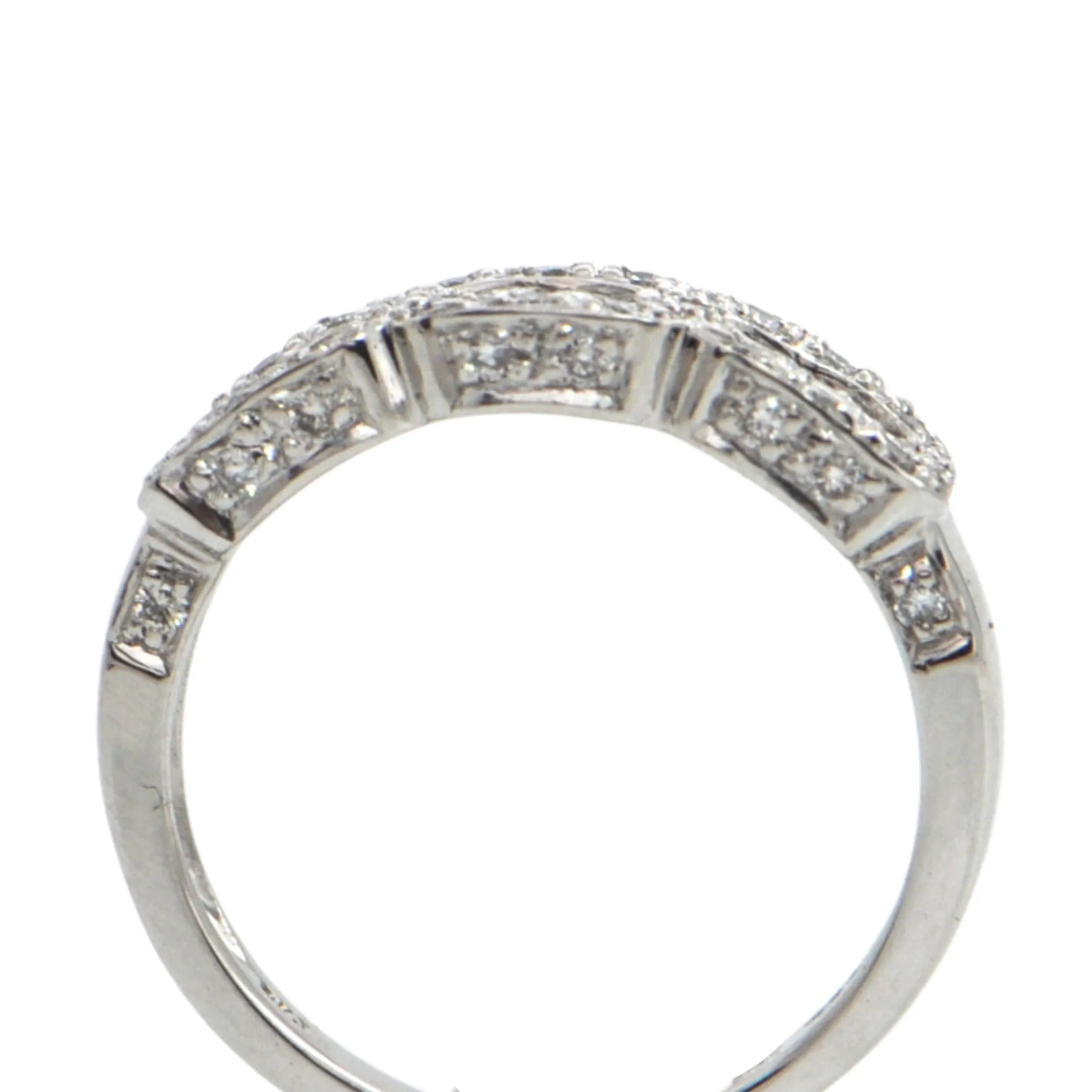 Vintage Diamond 18K Gold Ring
