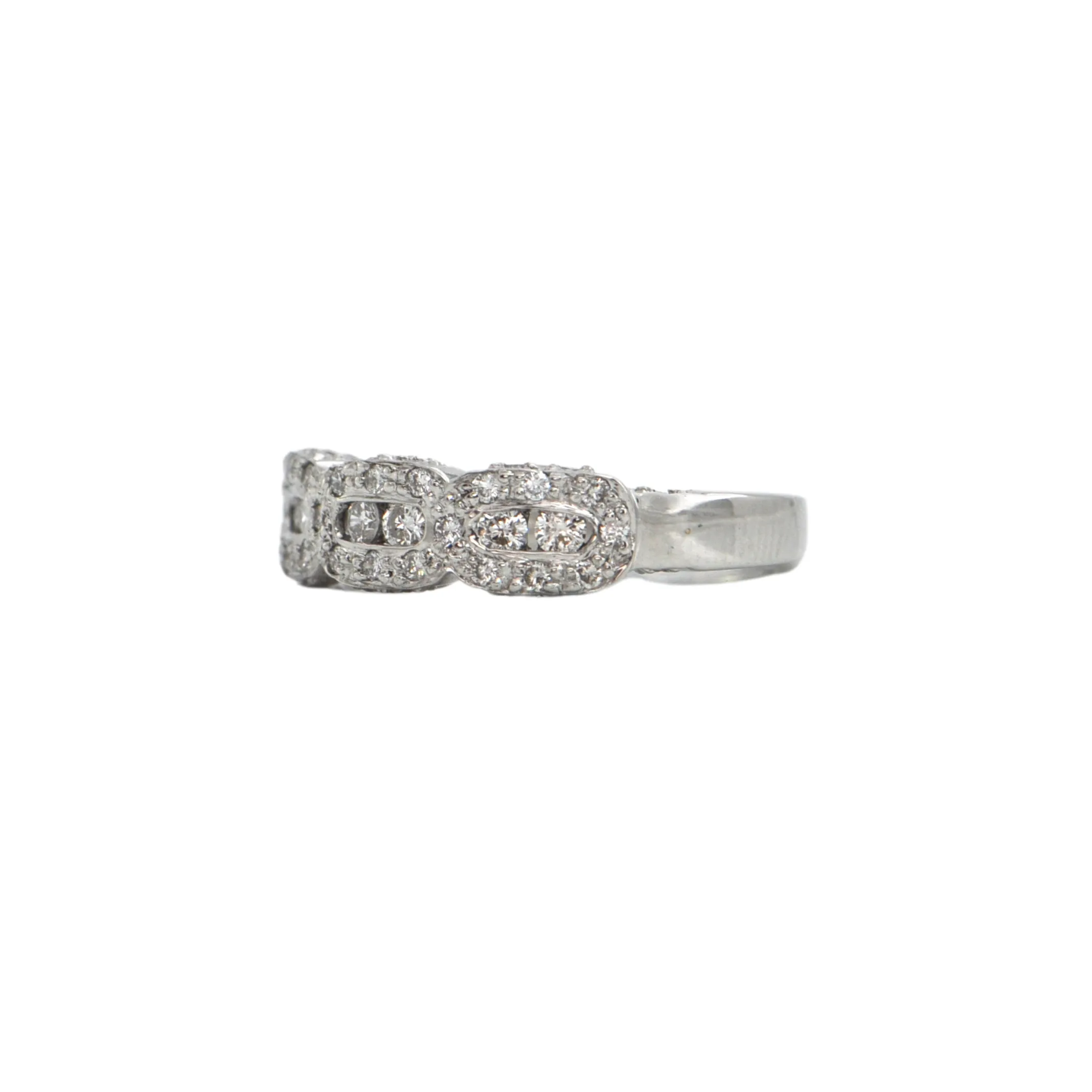 Vintage Diamond 18K Gold Ring
