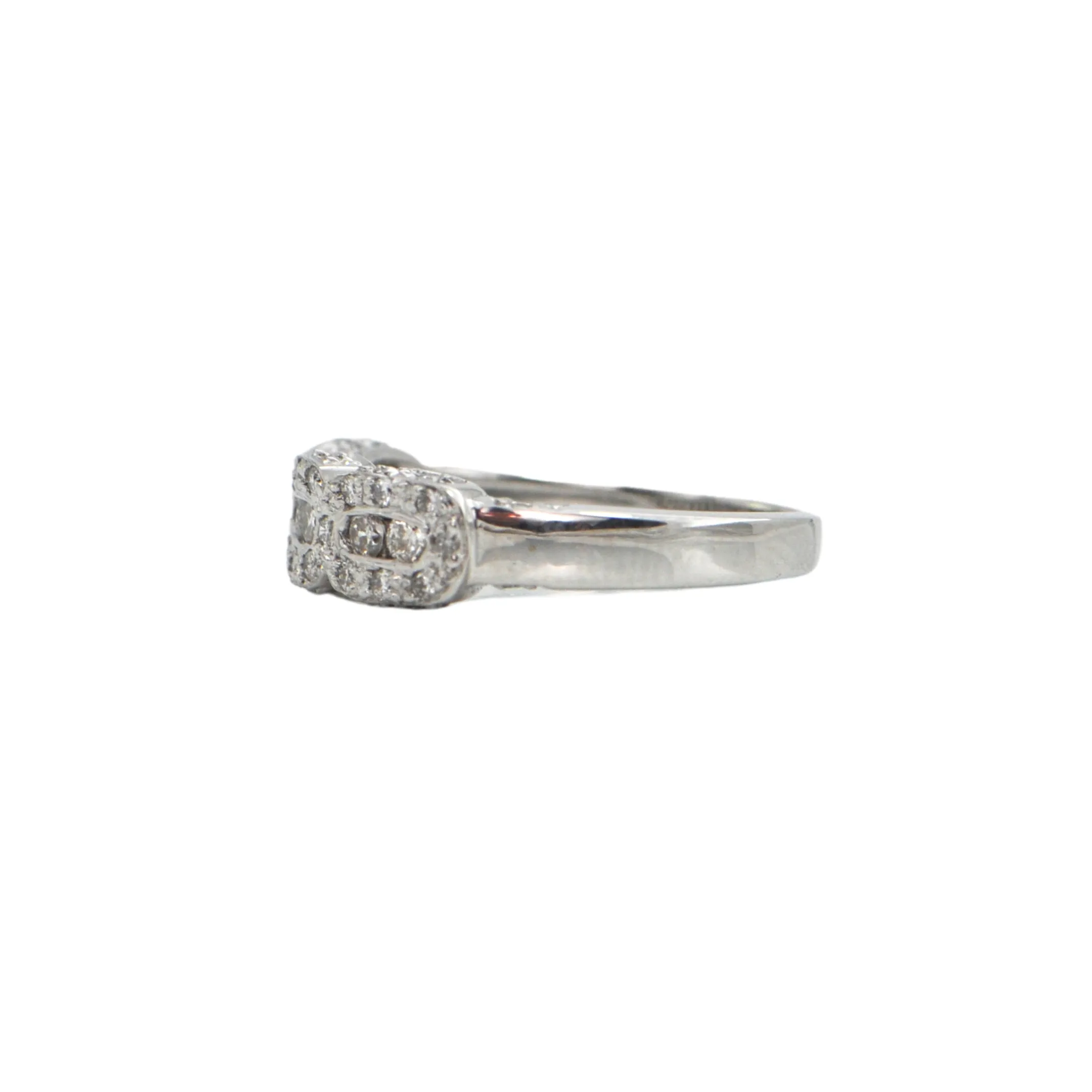 Vintage Diamond 18K Gold Ring