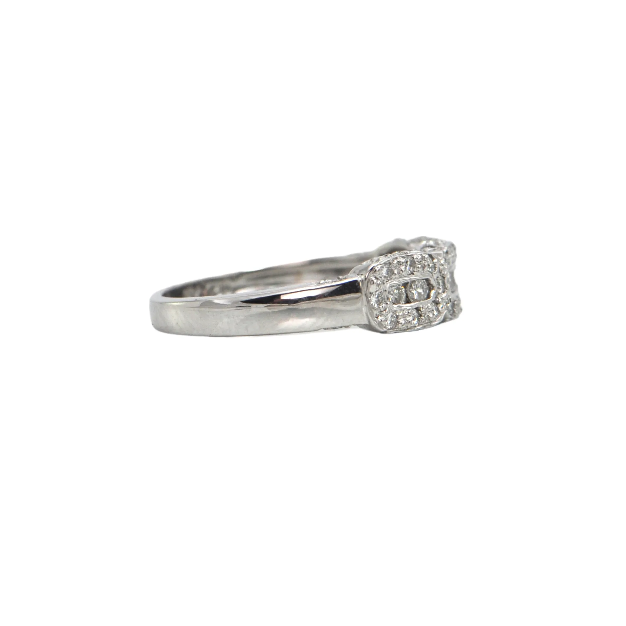 Vintage Diamond 18K Gold Ring