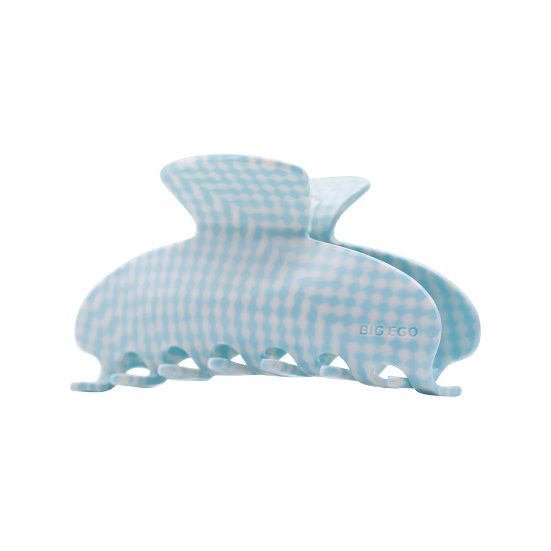 XL 90'S CLIP BABY BLUE CHECKER