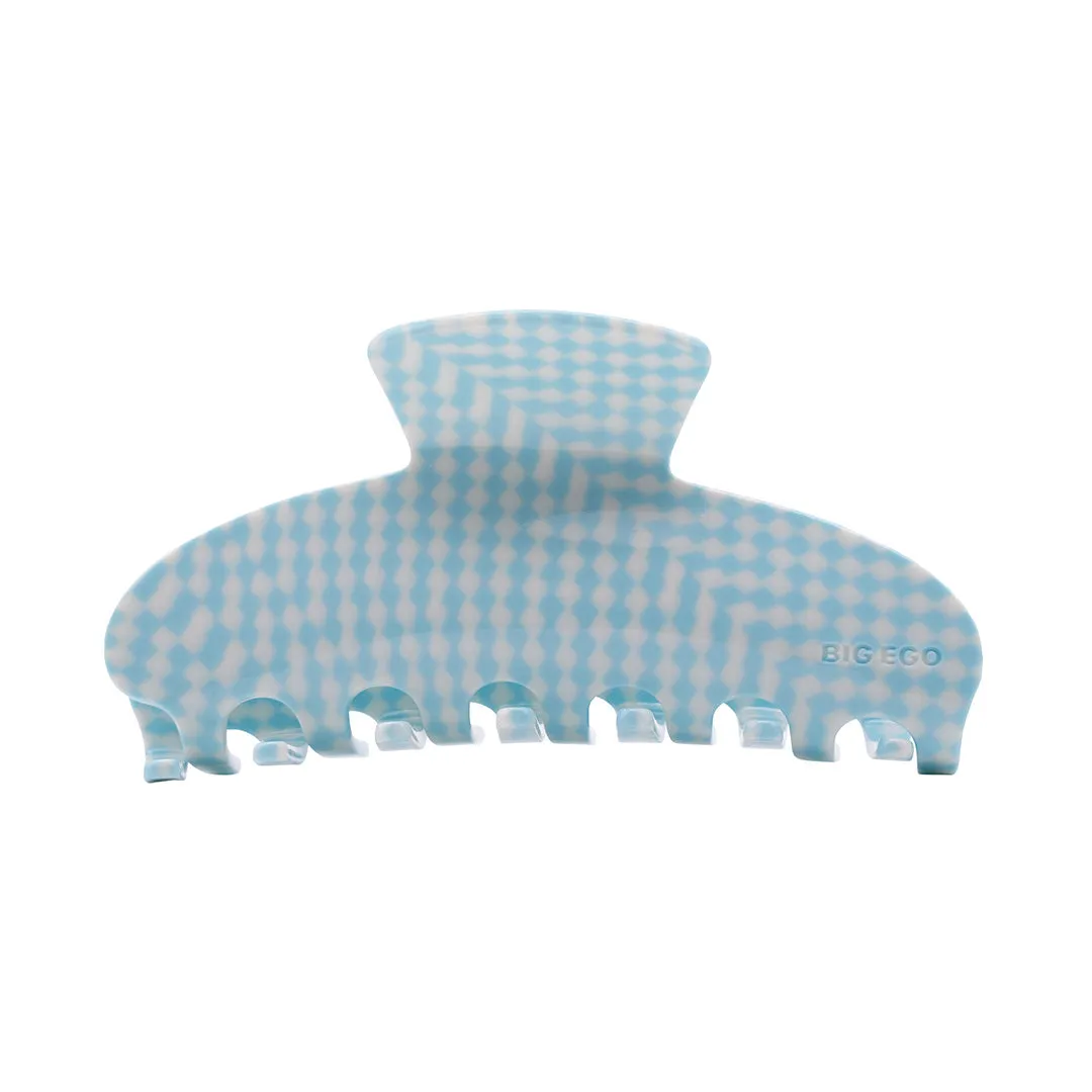 XL 90'S CLIP BABY BLUE CHECKER