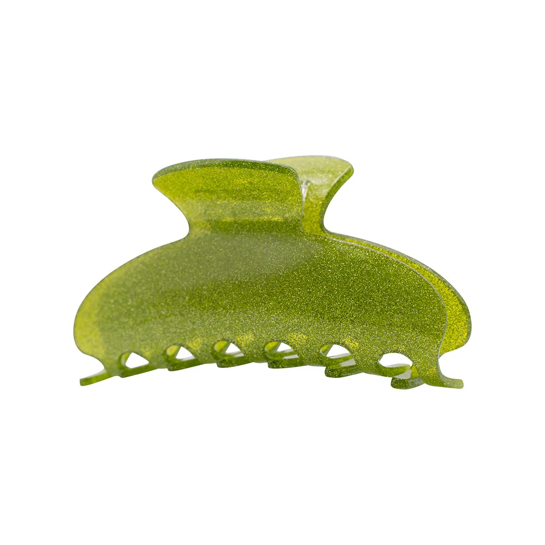 XL 90'S CLIP GLITTER GREEN