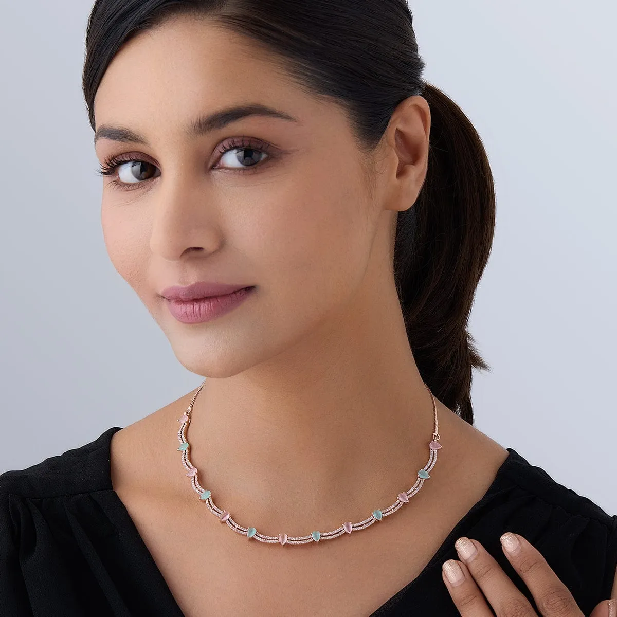 Zircon Necklace 160343