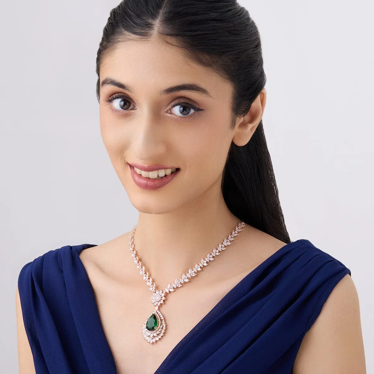 Zircon Necklace 161719